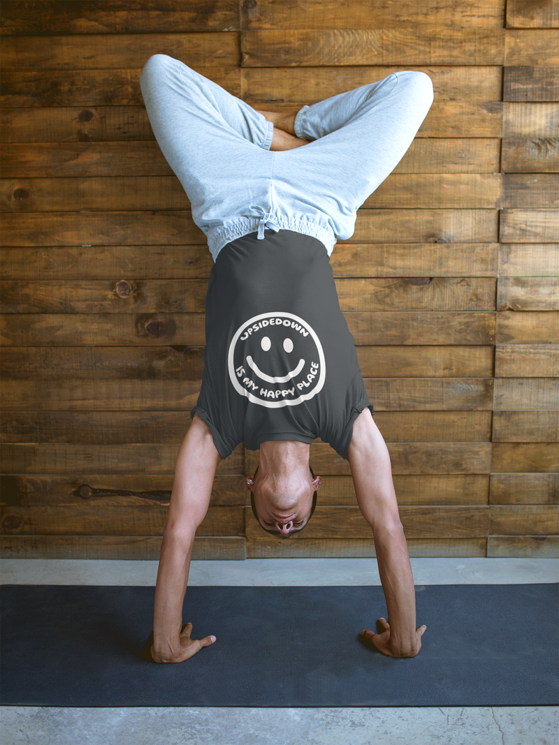 Upside Down is My Happy Place Men's T-Shirt