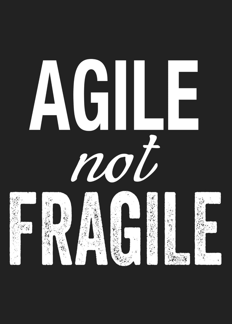 🔥NEW! Agile Not Fragile Tank