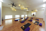 Small yoga studio space